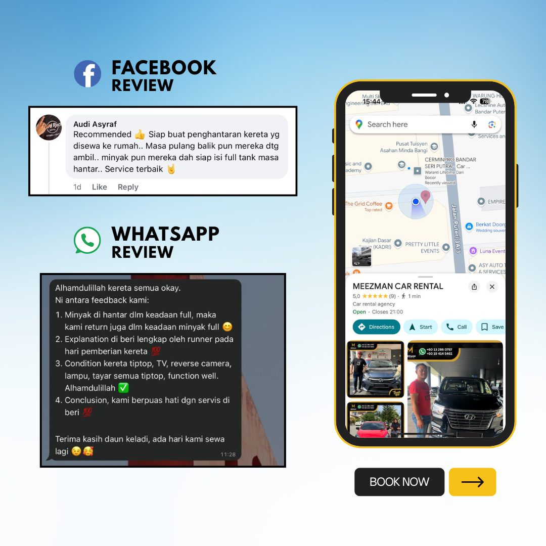 Copy of Yellow Blue Modern Car Rental Instagram Post